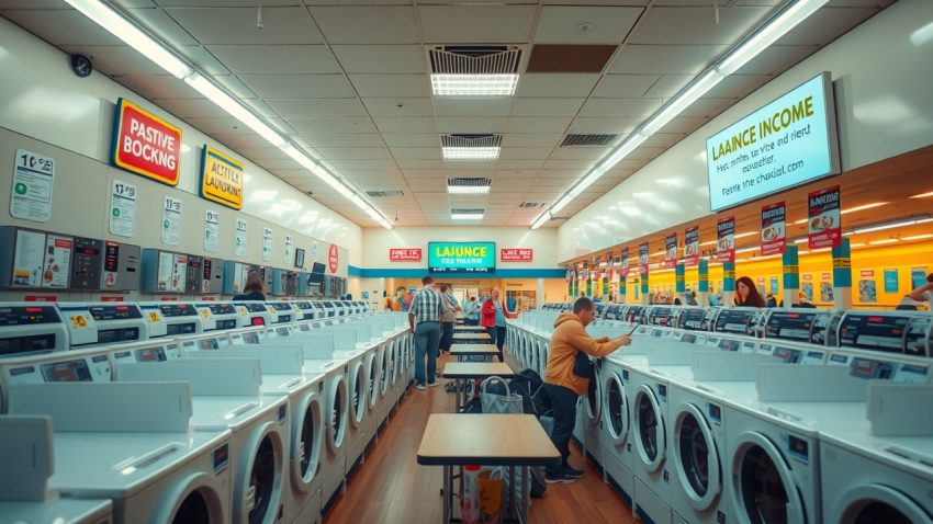 Laundromat Investment Building Passive Cash Flow